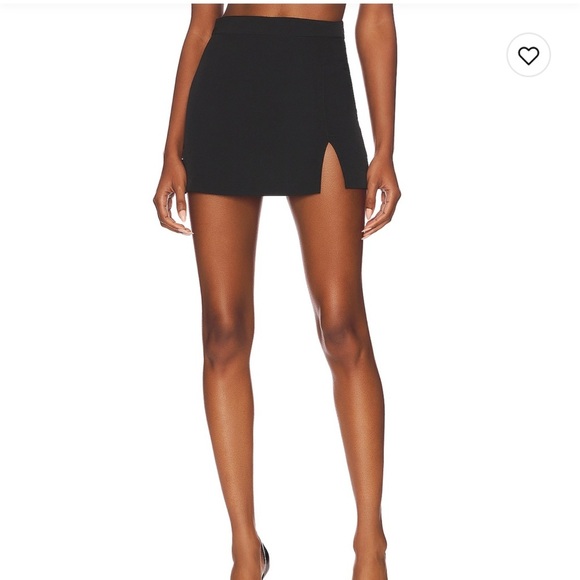 Steve Madden Cameron Mini Skirt | Black | Size 2 (Small) |From Revolve - Picture 1 of 7